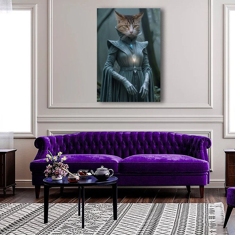 The Mystical Empress - Custom Pet Portrait